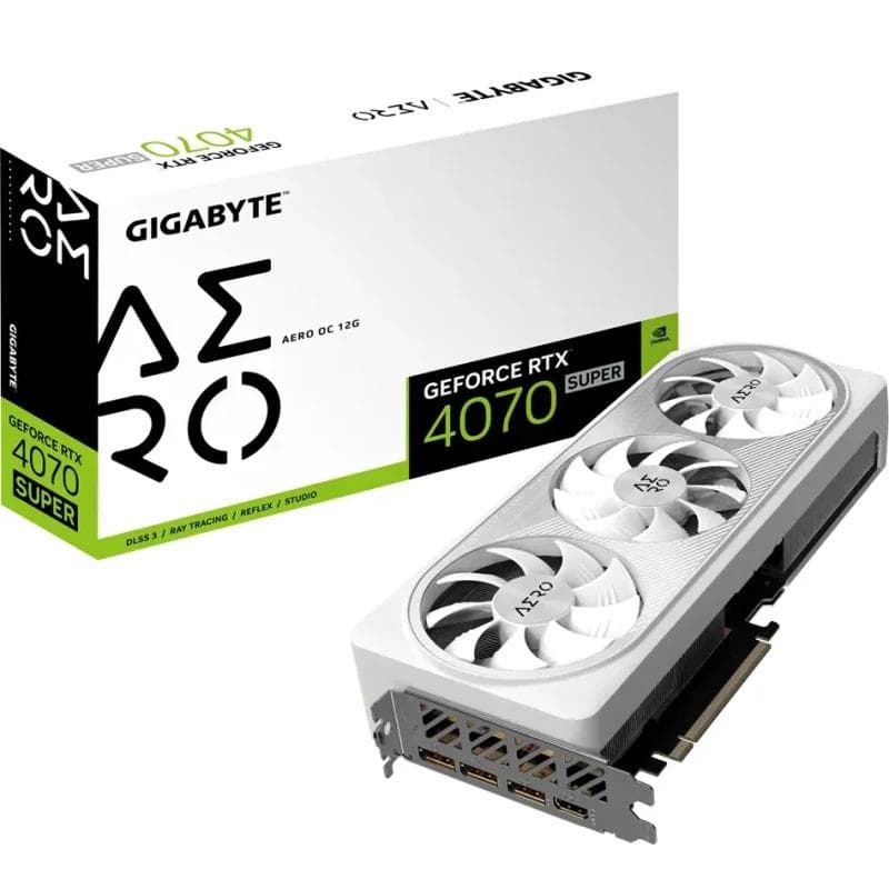 GB GeForce RTX 4070 AERO OC SUPER 12GB "GV-N407SAERO OC-12GD"