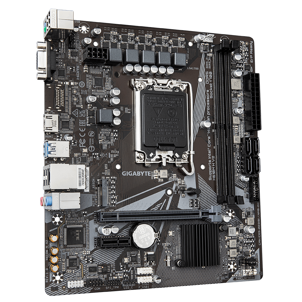 MB GIGABYTE H610M H V2 LGA1700 DDR5 "H610M H V2 DDR5" — miniatură
