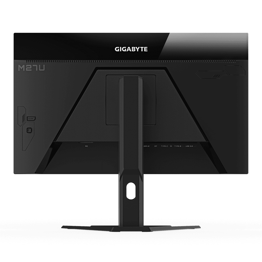 Monitor GIGABYTE Gaming M27U, 27", SS IPS, UHD, 3840 x 2160, HDMI, DisplayPort, 160Hz, 1ms, Boxe, Negru "M27U" — miniatură