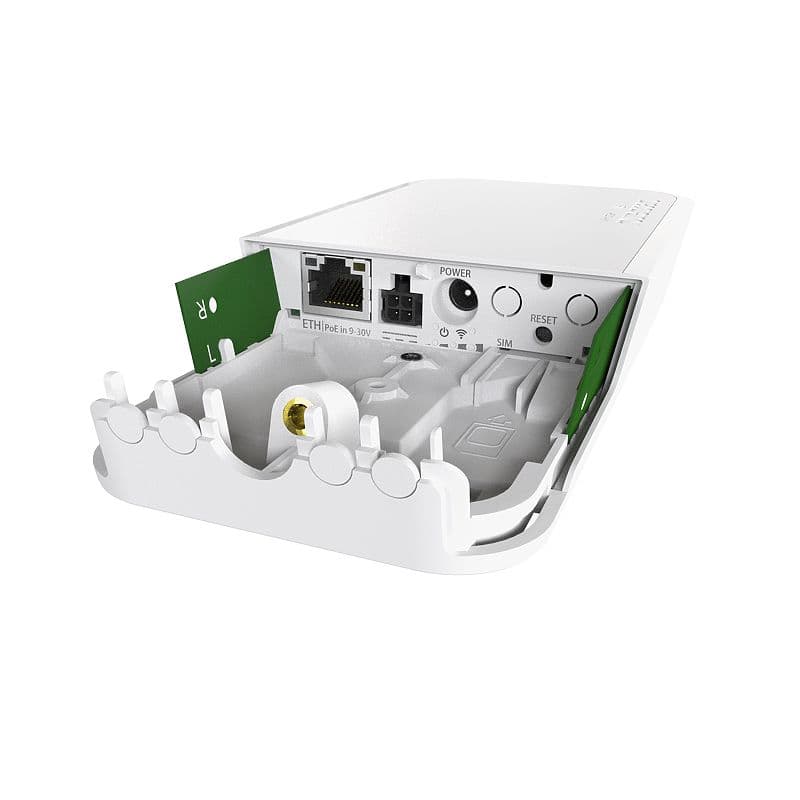 Router wireless MikroTik wAP R - 802.11b/g/n wireless AP Router with a miniPCI-e slot, 1x LAN "MT RBwAPR-2nD" — miniatură