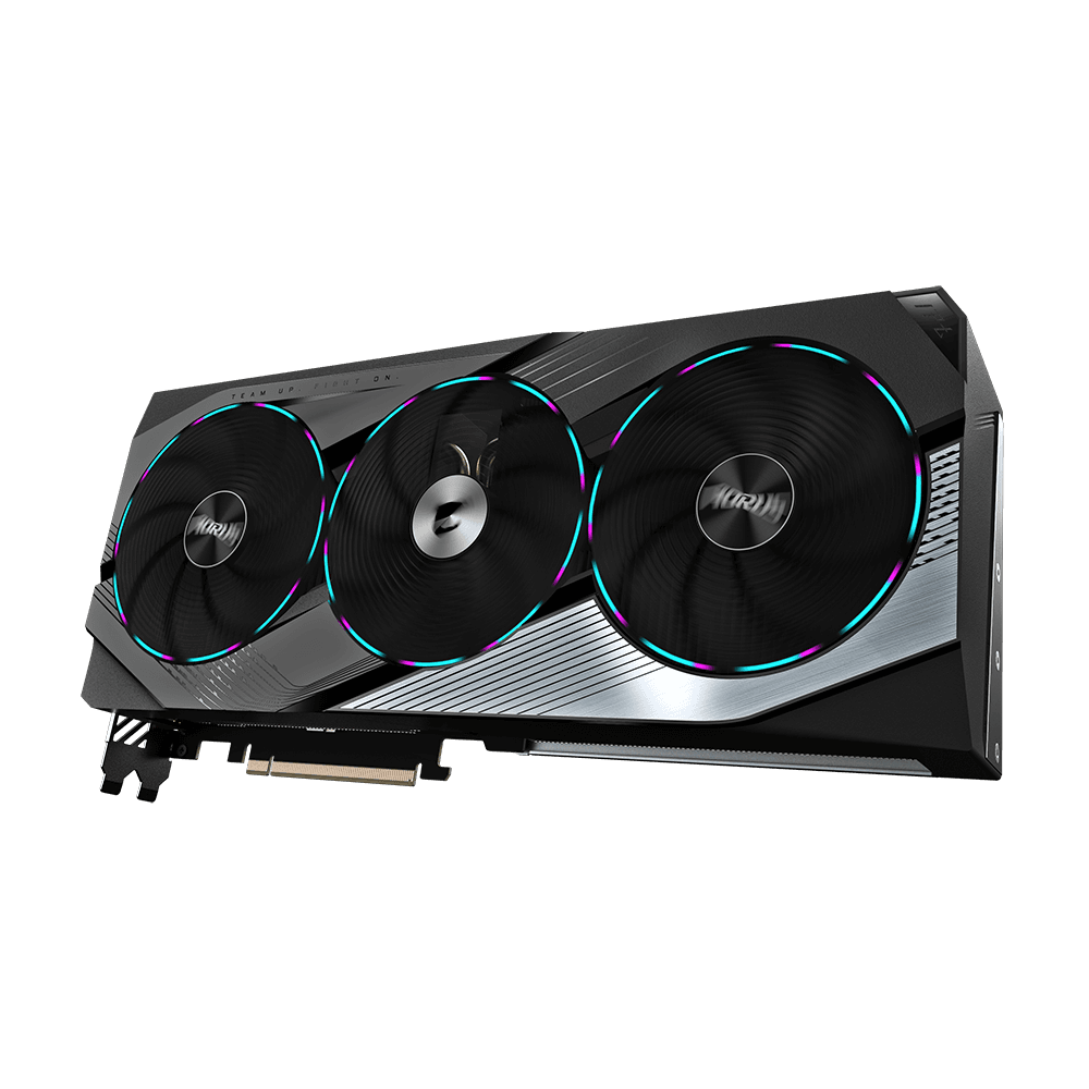 GIGABYTE AORUS GeForce RTX 4070 SUPER MASTER 12G, GDDR6X, 12 GB, 192-bit "N407SAORUS M-12GD" — miniatură
