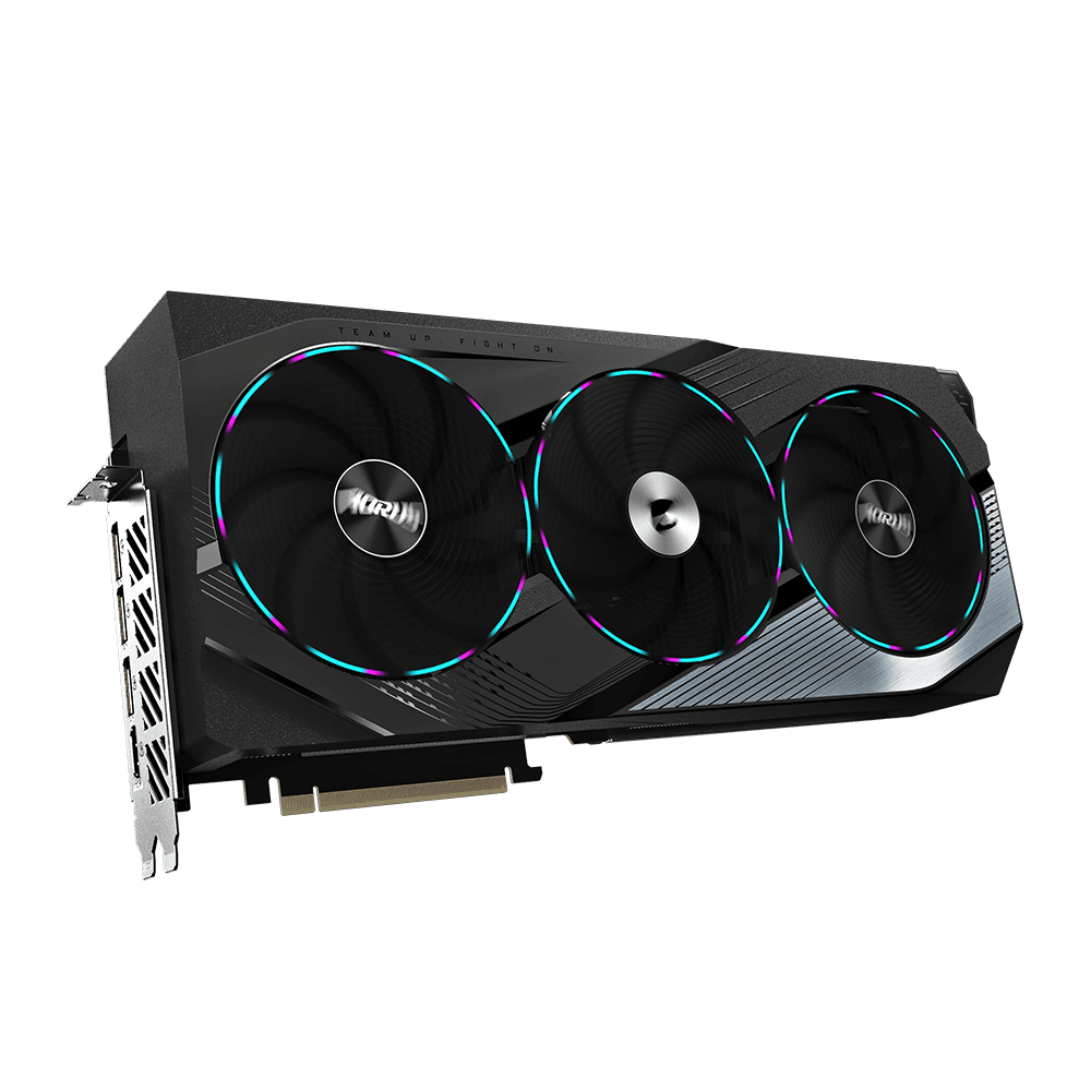 GIGABYTE AORUS GeForce RTX 4070 SUPER MASTER 12G, GDDR6X, 12 GB, 192-bit "N407SAORUS M-12GD" — miniatură
