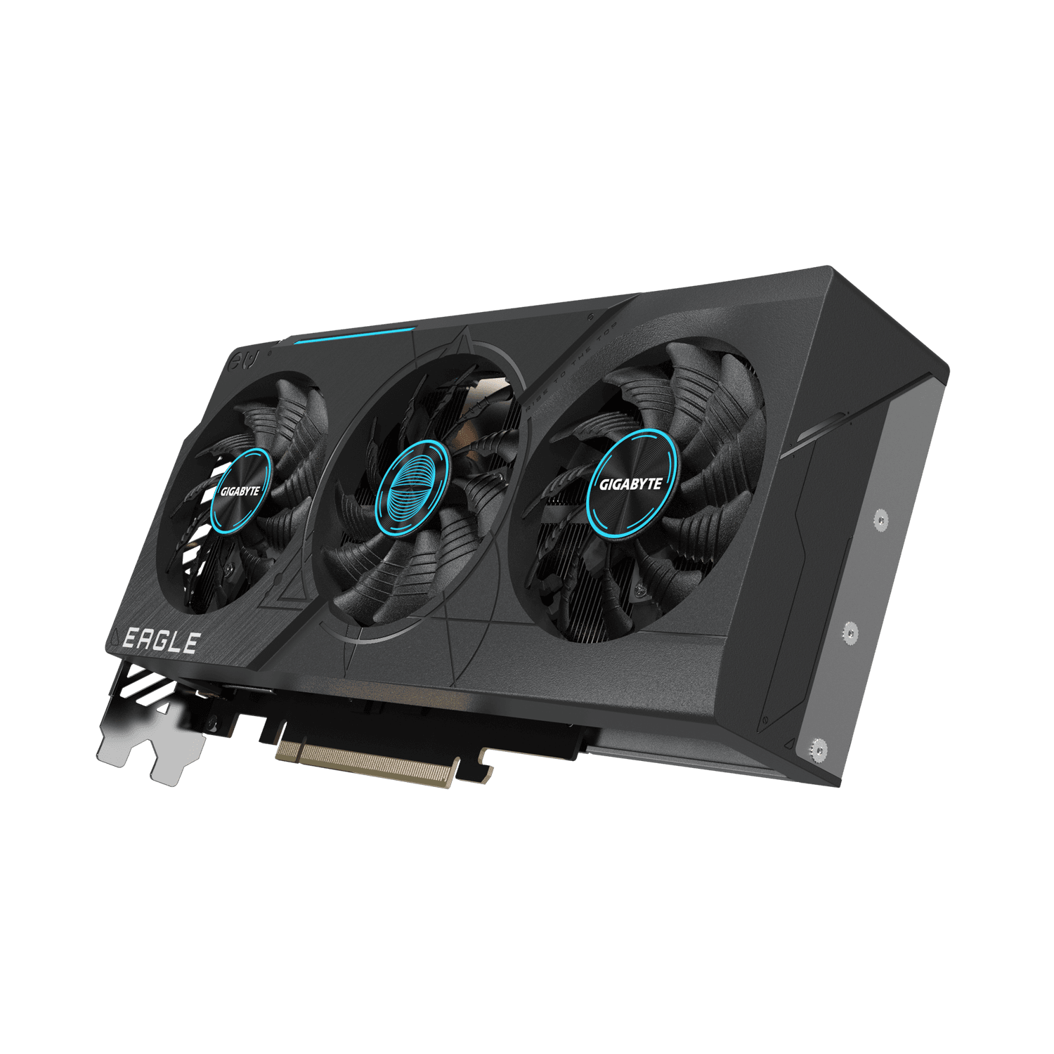 GIGABYTE GeForce RTX 4070 SUPER EAGLE OC 12G, GDDR6X, 12 GB, 192-bit "N407SEAGLE OC-12GD" — miniatură
