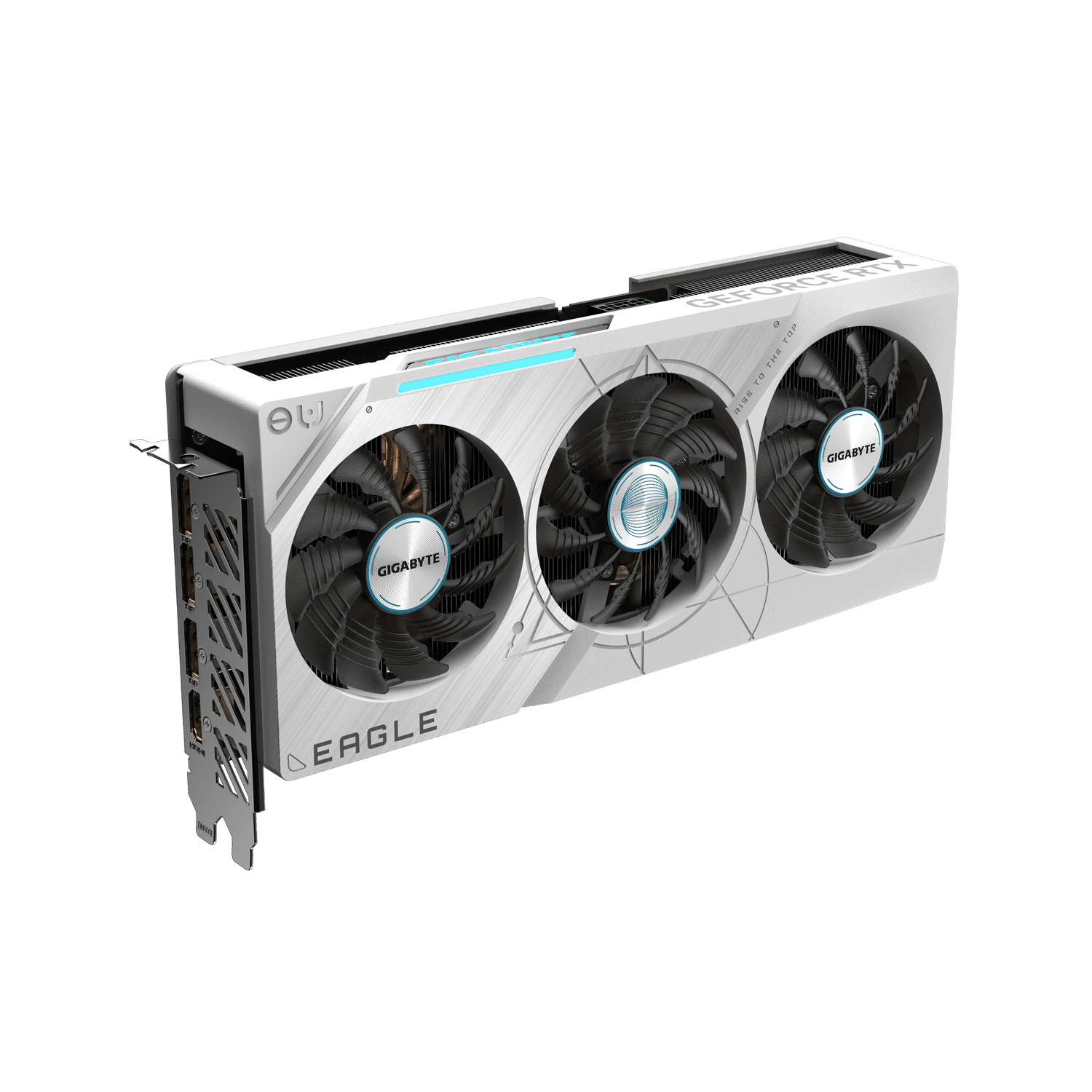 GIGABYTE GeForce RTX 4070 SUPER EAGLE OC ICE 12G, 12 GB GDDR6X, 192-bit "N407SEAGLEOC ICE-12GD" — miniatură