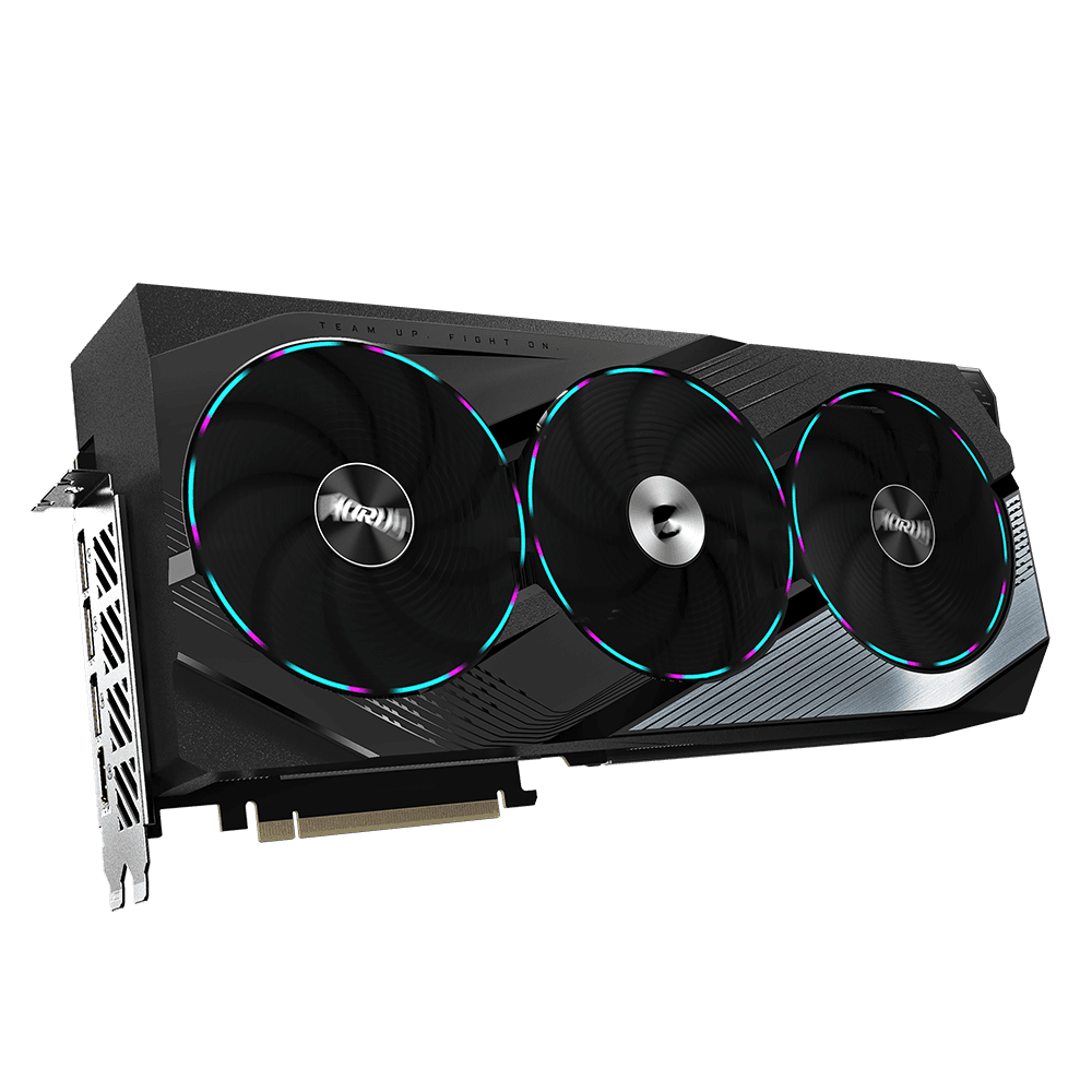 GIGABYTE AORUS GeForce RTX 4070 Ti SUPER MASTER 16G, GDDR6X, 16 GB, 256-bit "N407TSAORUS M-16GD" — miniatură