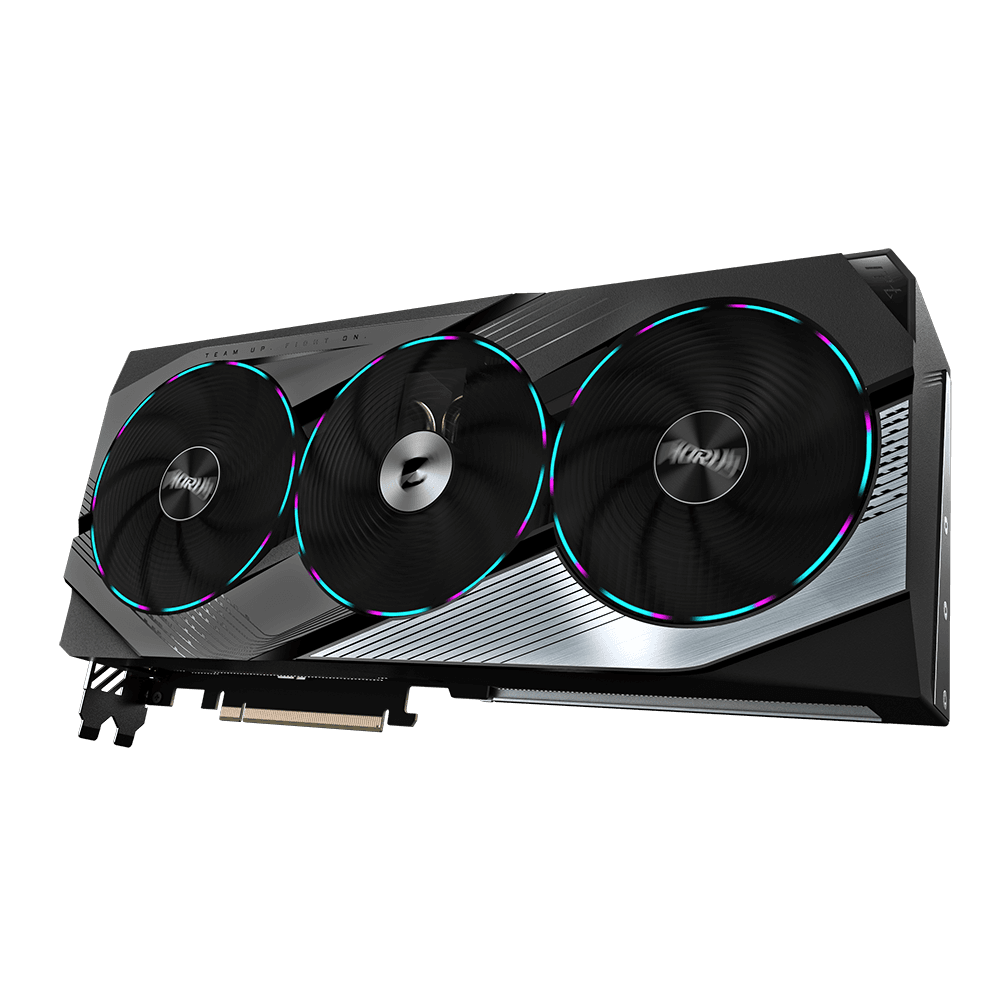 GIGABYTE AORUS GeForce RTX 4070 Ti SUPER MASTER 16G, GDDR6X, 16 GB, 256-bit "N407TSAORUS M-16GD" — miniatură