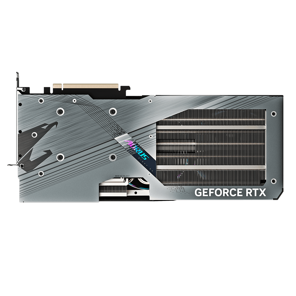 GIGABYTE AORUS GeForce RTX 4070 Ti SUPER MASTER 16G, GDDR6X, 16 GB, 256-bit "N407TSAORUS M-16GD" — miniatură