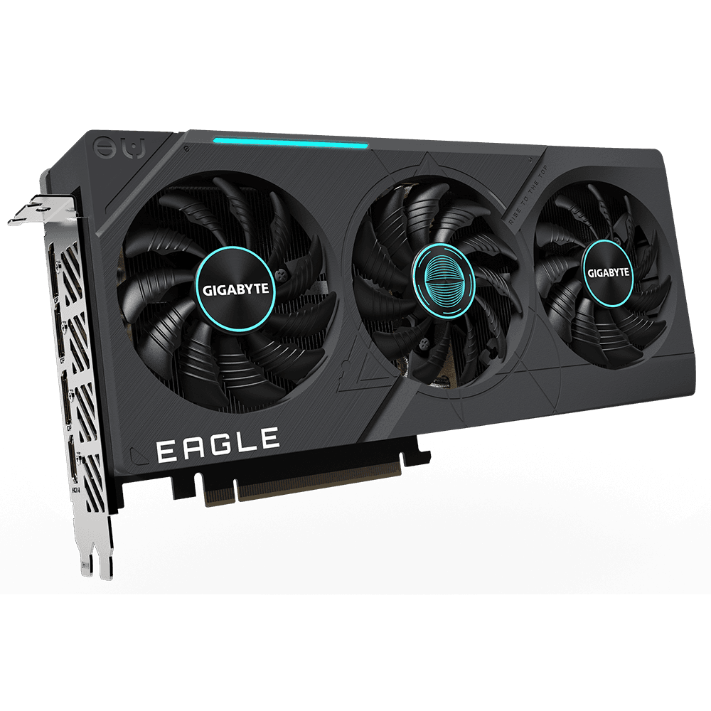 GIGABYTE GeForce RTX 4070 Ti SUPER EAGLE OC 16G, GDDR6X, 16 GB, 256-bit "N407TSEAGLE OC-16GD" — miniatură