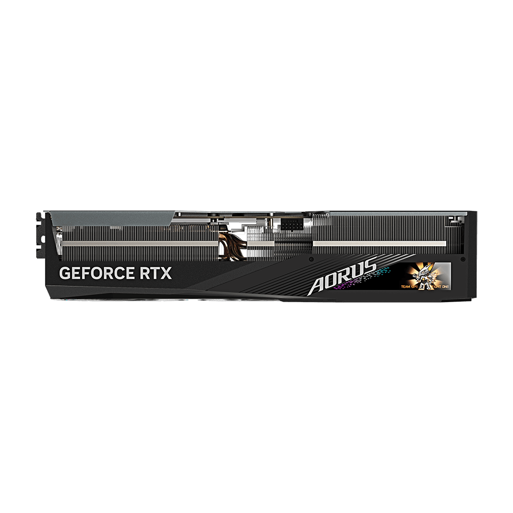 GIGABYTE AORUS GeForce RTX 4080 SUPER MASTER 16G, GDDR6X, 16 GB, 256-bit "N408SAORUS M-16GD" — miniatură