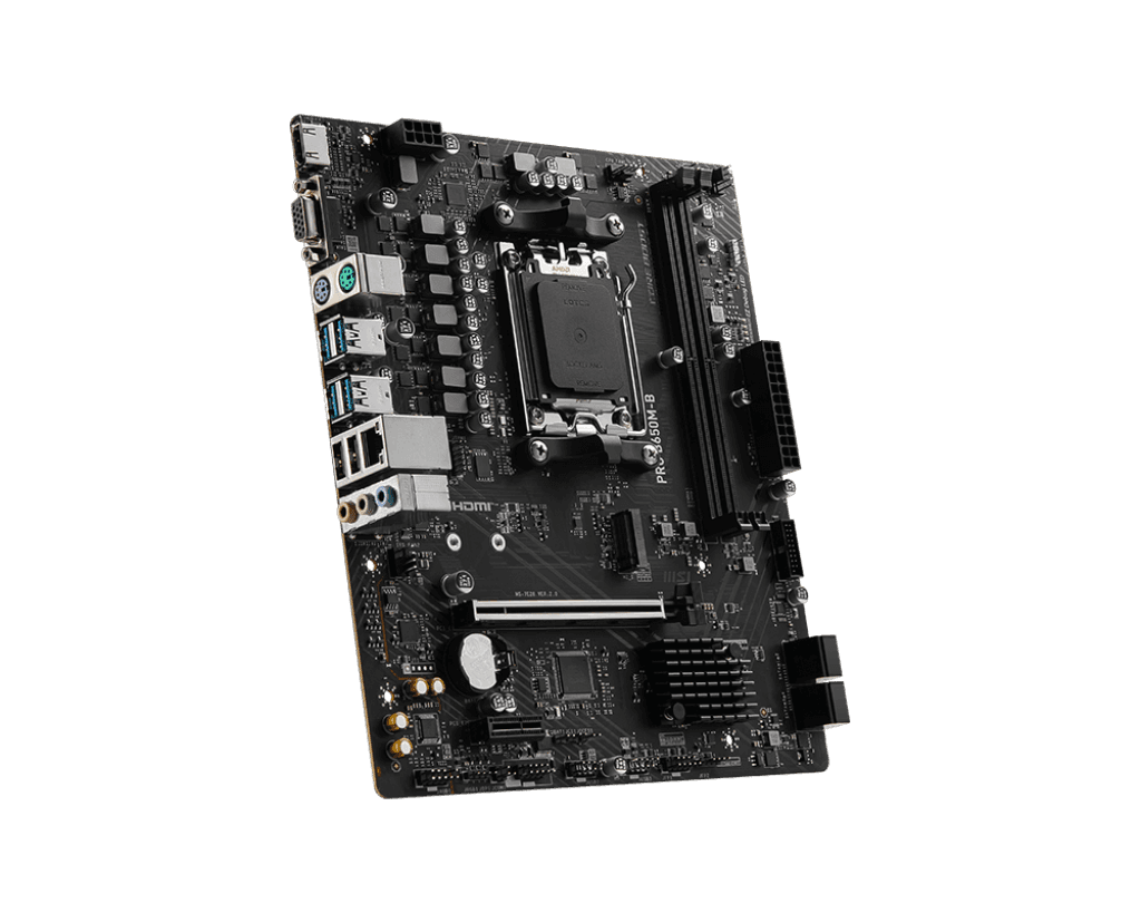 Placa de baza MSI PRO B650M-B, Socket AM5, DDR5, Micro ATX "PRO B650M-B" — miniatură