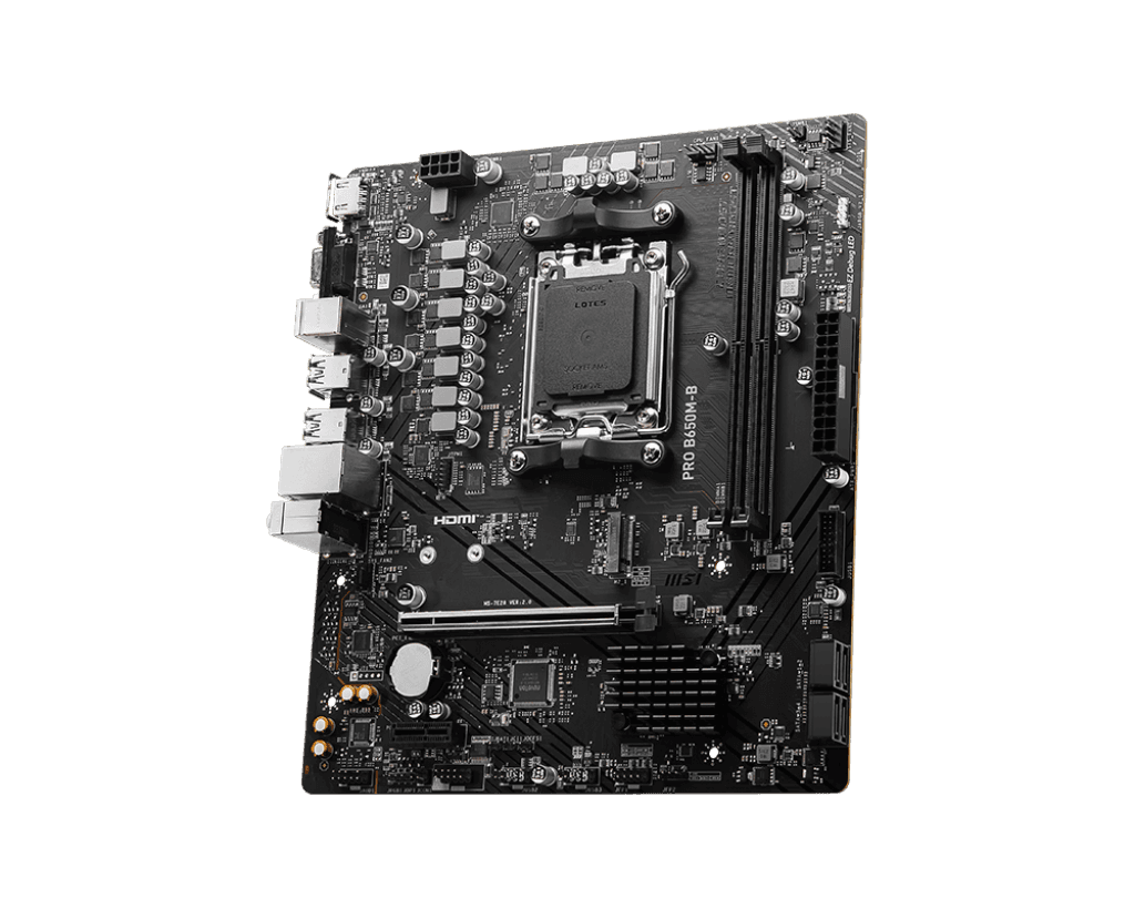 Placa de baza MSI PRO B650M-B, Socket AM5, DDR5, Micro ATX "PRO B650M-B" — miniatură