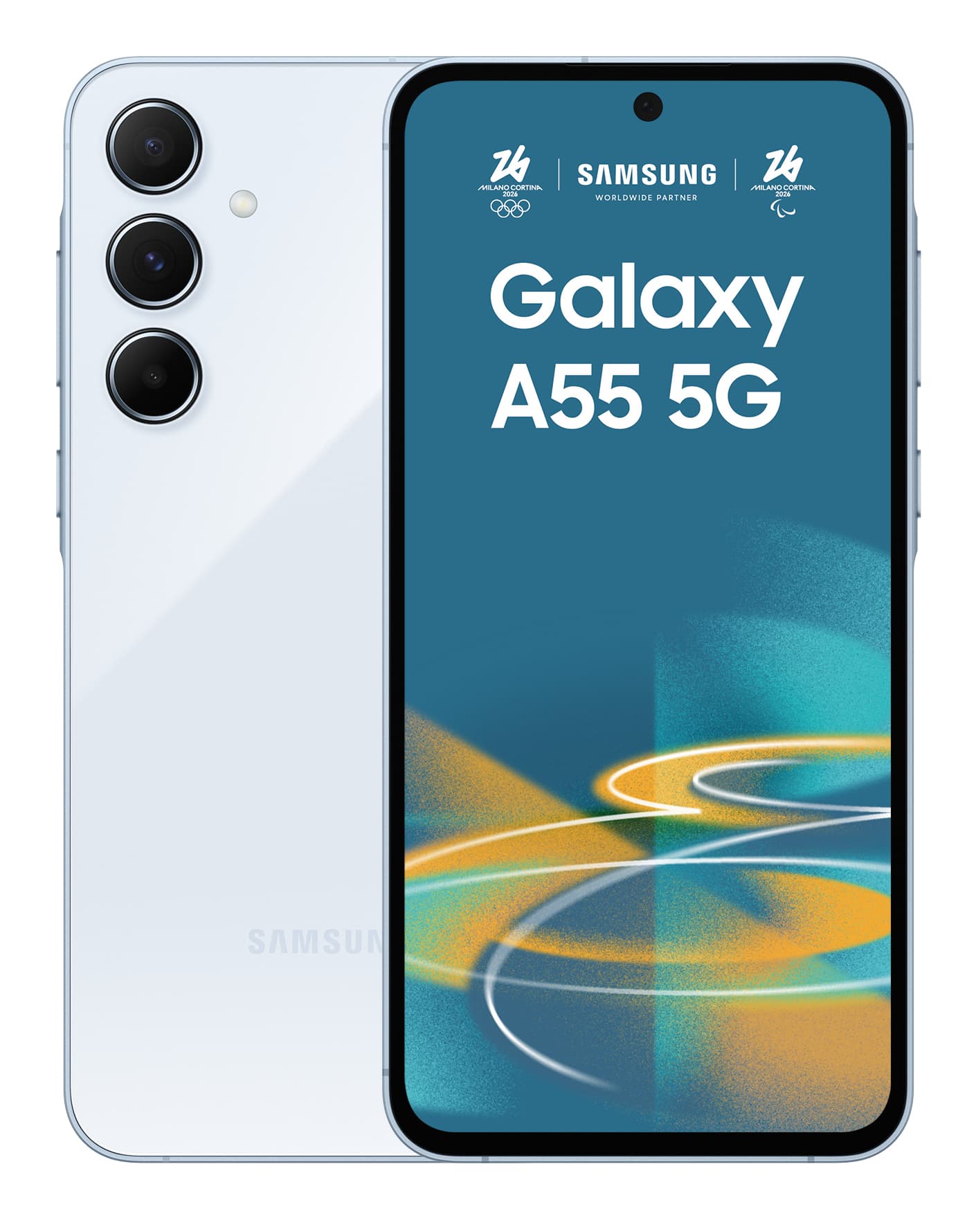 Smartphone Galaxy A55 256GB 8GB RAM 5G Dual SIM Awesome IceBlue "SM-A556BLBCEUE"