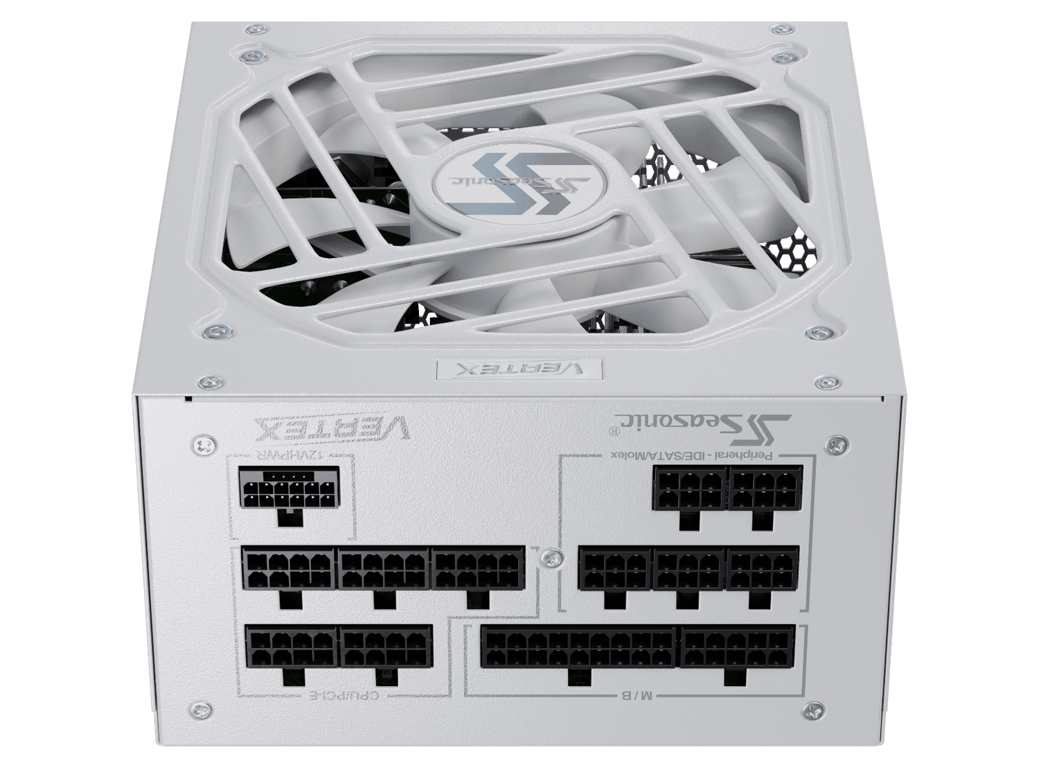 Sursa Seasonic VERTEX GX-1000, 80 Plus Gold, 1000W, 12VHPWR, Full Modulara, Alb "VERTEX GX-1000-WHITE" — miniatură