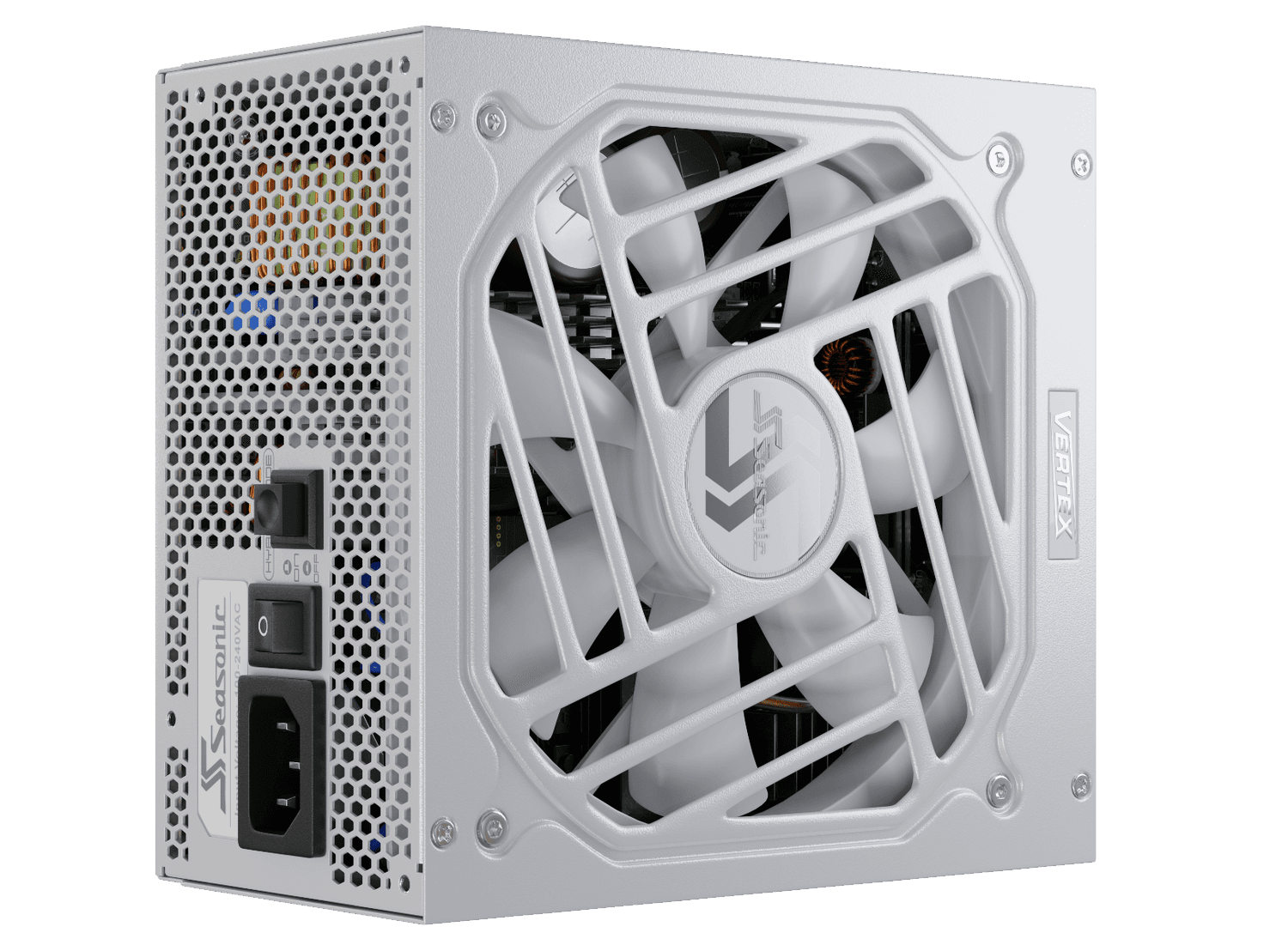Sursa Seasonic VERTEX GX-1000, 80 Plus Gold, 1000W, 12VHPWR, Full Modulara, Alb "VERTEX GX-1000-WHITE" — miniatură