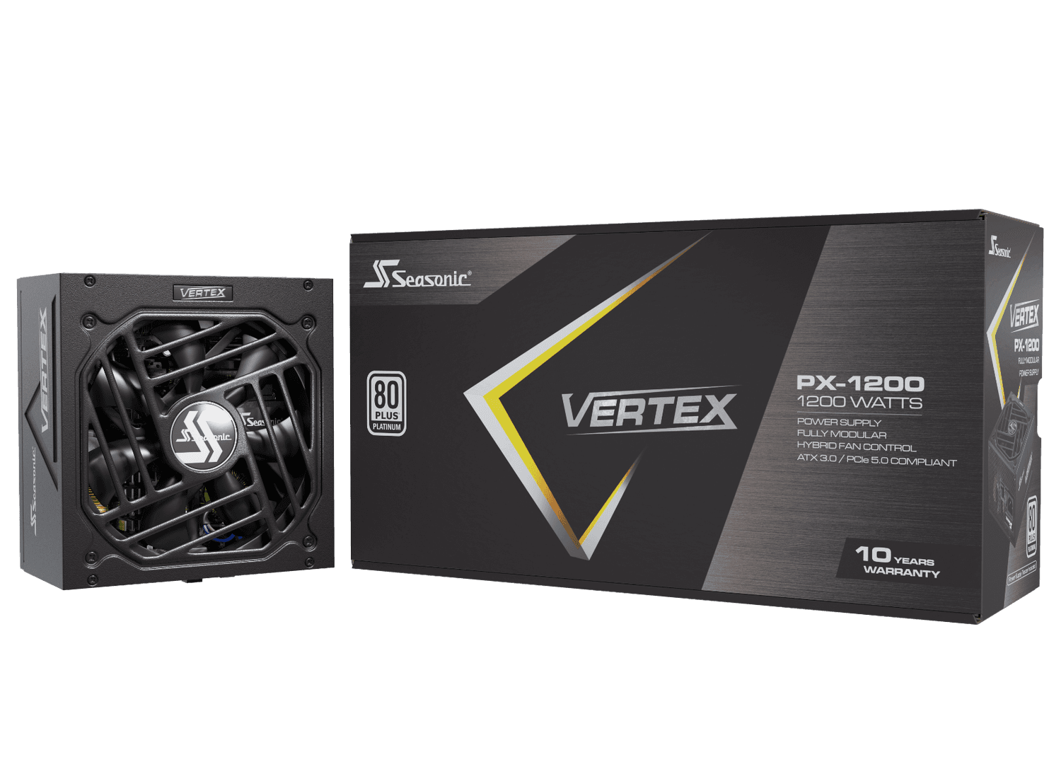 Sursa Seasonic VERTEX PX-1200, 80+ Platinum, 1200W, ATX 3.0 "VERTEX PX-1200" — miniatură