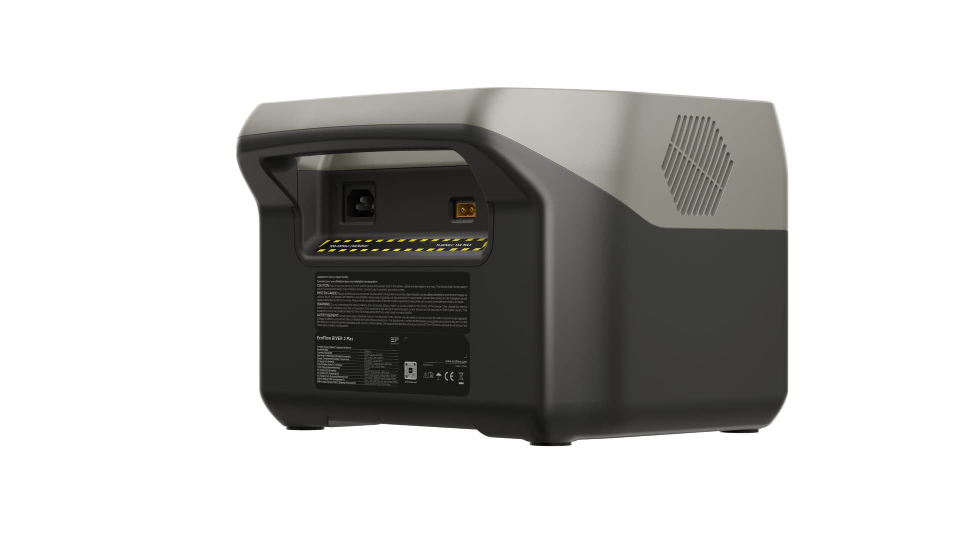 Powerstation River 2 Max, 512Wh, 500W, USB A, USB C, Schuko, Negru "ZMR610-B-EU" — miniatură