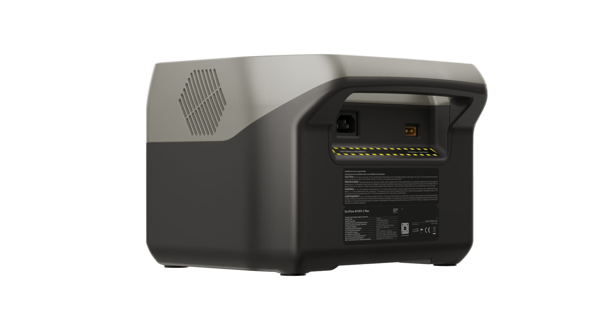 Powerstation River 2 Max, 512Wh, 500W, USB A, USB C, Schuko, Negru "ZMR610-B-EU" — miniatură