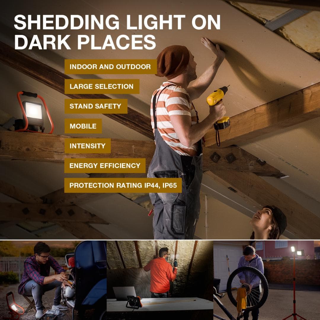 LED WORKLIGHT PANEL 50W 840 LEDV "000004058075576599" — miniatură