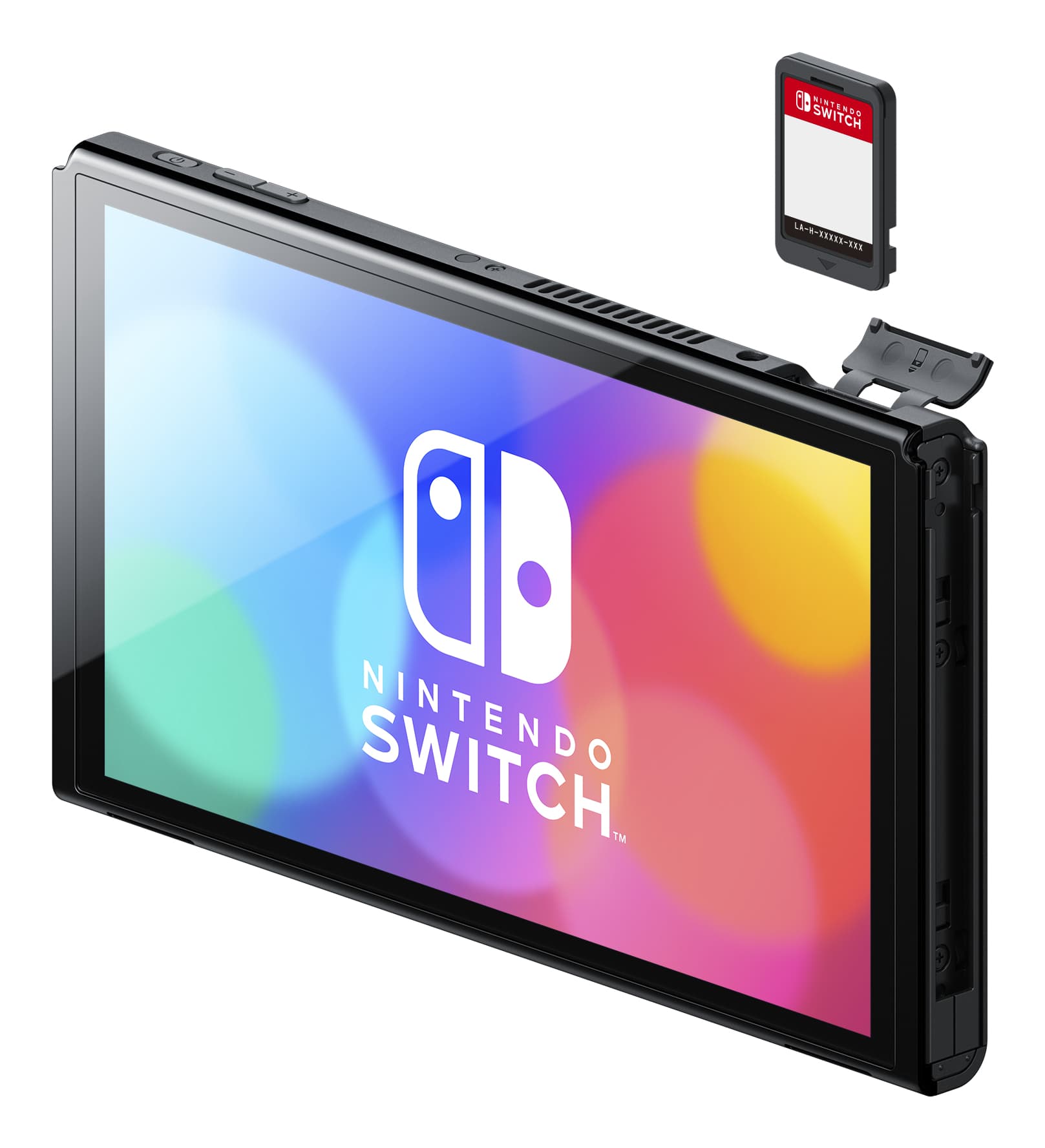 Consola NINTENDO Switch OLED - Neon Red/Neon Blue 166162 46501103 — miniatură