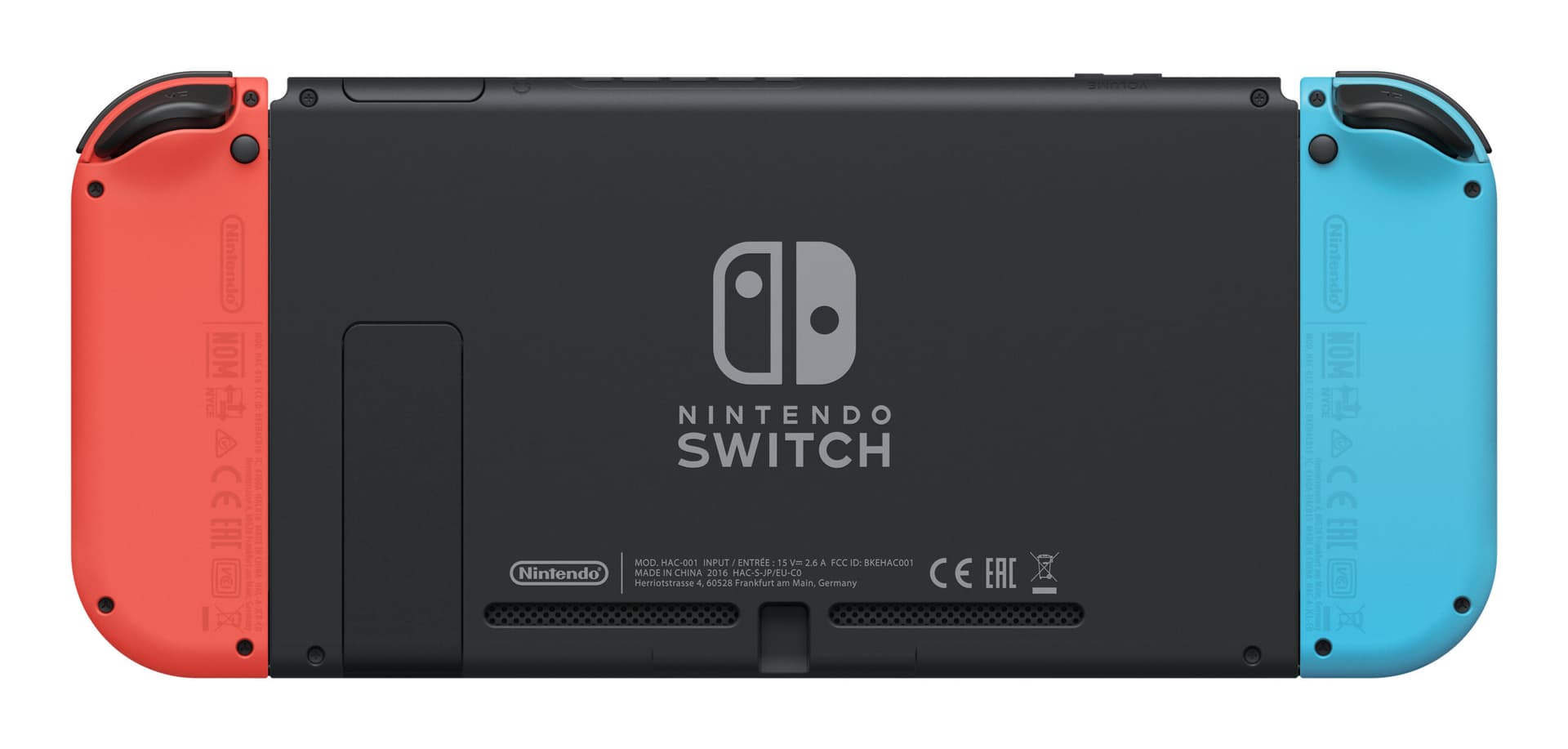 Consola NINTENDO Switch OLED - Neon Red/Neon Blue 166162 46501103 — miniatură