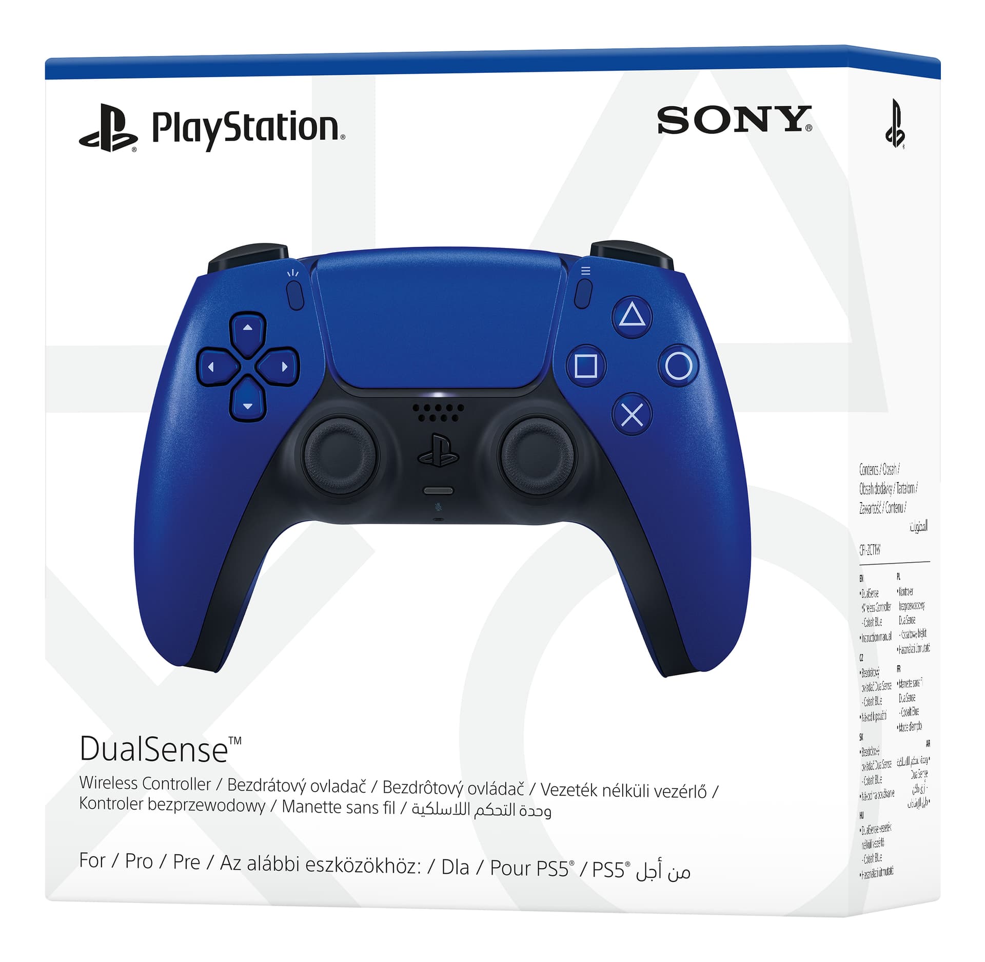 Sony PS5 Dual Sense Controller Cobalt Blue "170882" 46501582 — miniatură