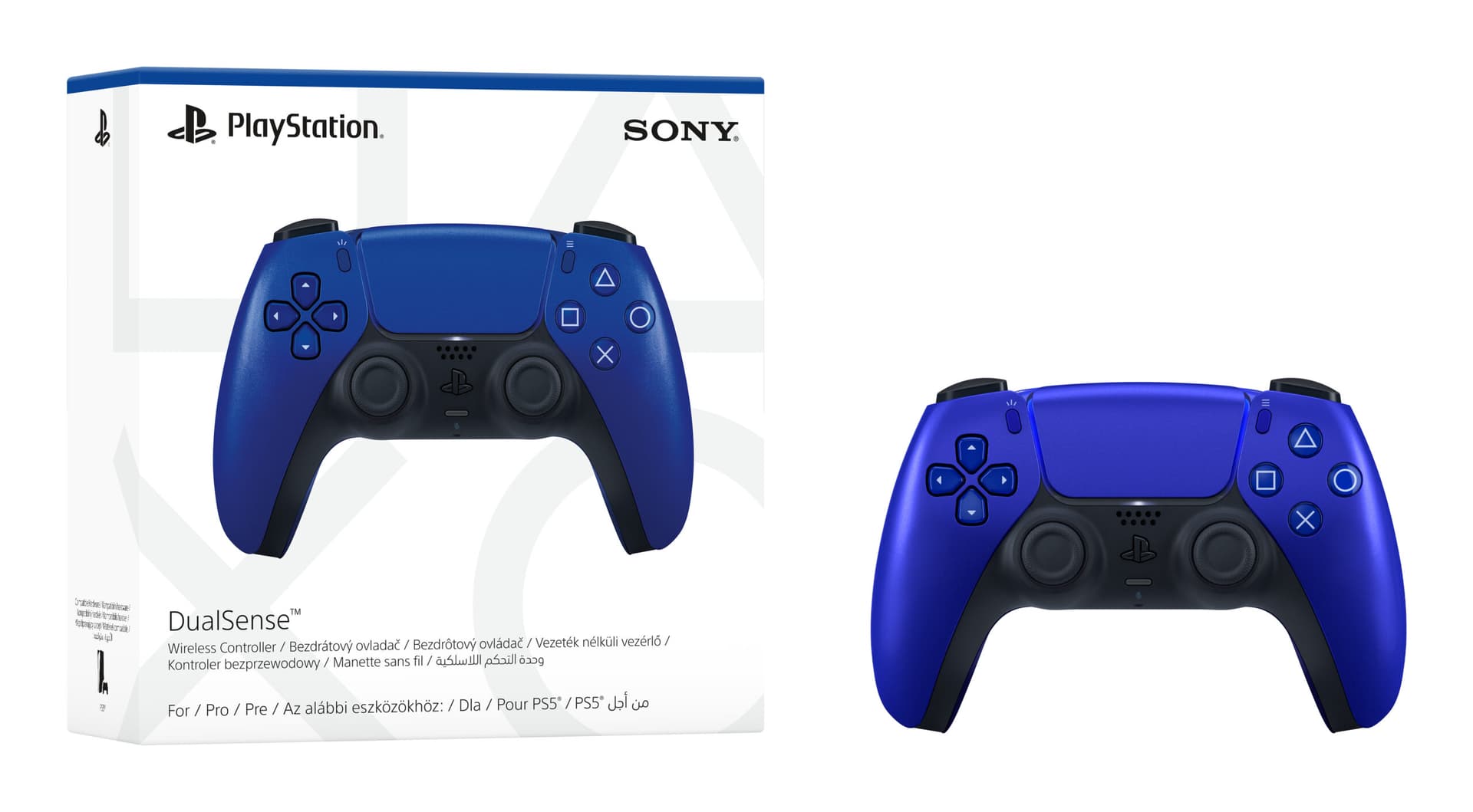 Sony PS5 Dual Sense Controller Cobalt Blue "170882" 46501582 — miniatură