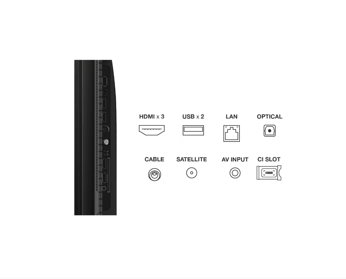 Qled TV 4K 50(126cm) TCL 50T7B (Model "50T7B" — miniatură