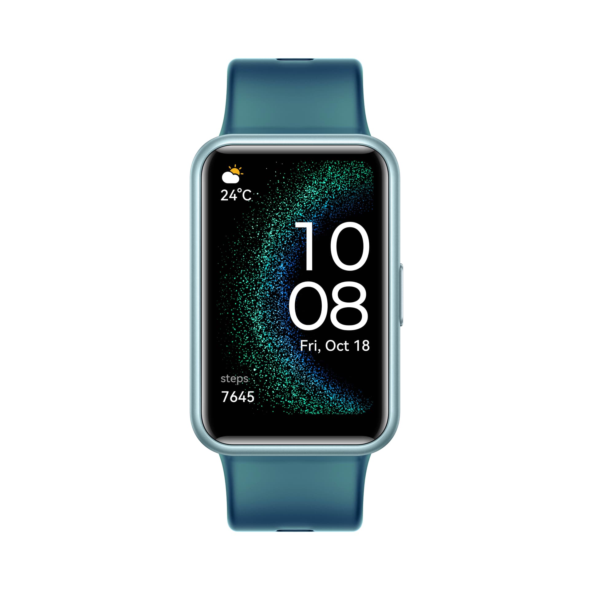 SMARTWATCH Huawei FIT SE Special Edition Silicone Strap Forest Green "55020BEE" — miniatură
