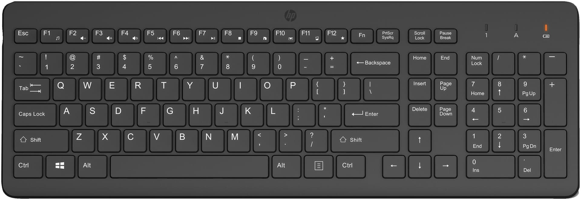 HP 225 Wireless Keyboard "805T1AA#ABB"