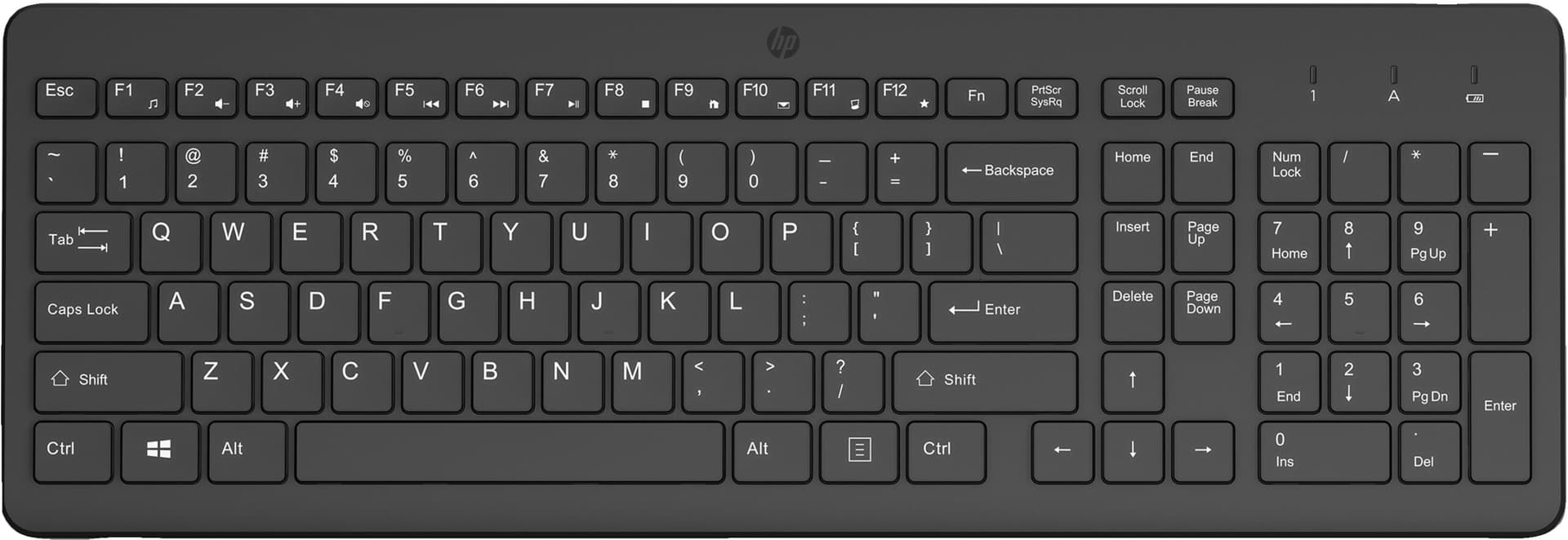 HP 225 Wireless Keyboard "805T1AA#ABB" — miniatură