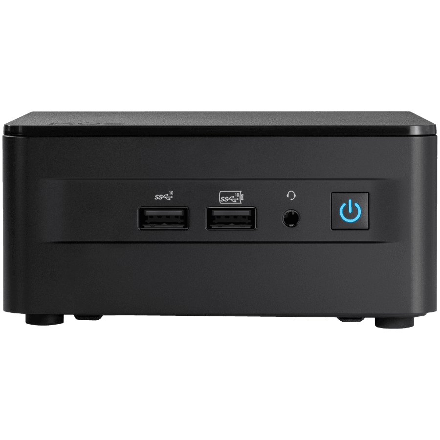 ASUS NUC 13pro/Intel Core i3-1315U/Intel UHD Graphics/4xUSB/M.2 22x80 NVMe; 22x42 SATA/2.5 SATA slot/2,5Gbe LAN/2xHDMI/ 2x Thunderbolt 4 (USB-C+DP)/no OS "90AR00C1-M00040"