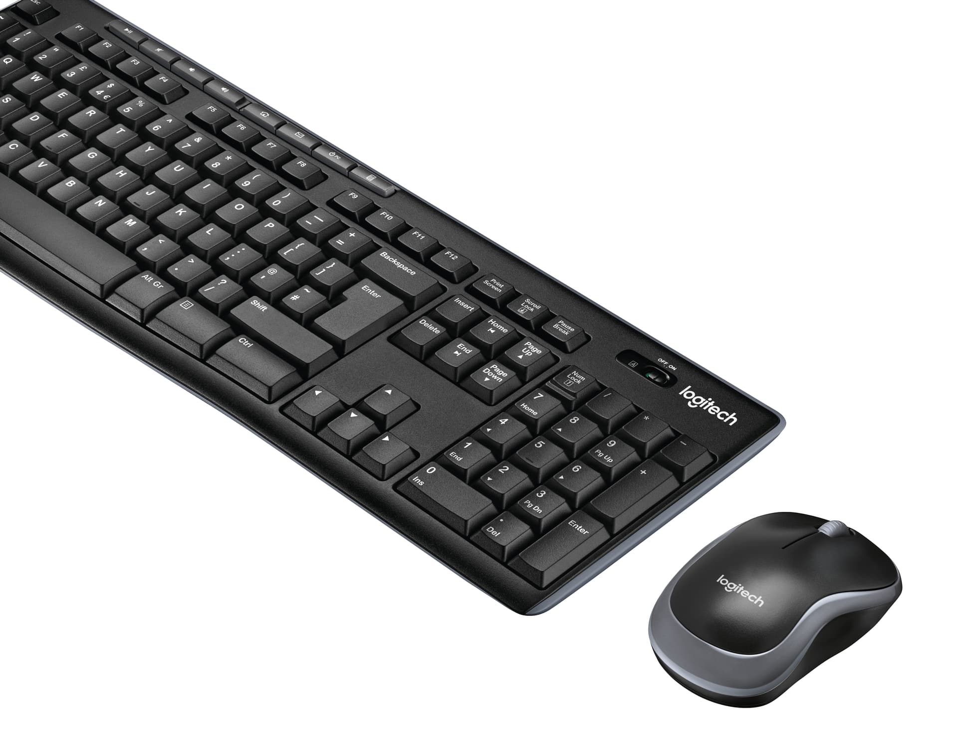 Tastatura MK270 Wireless + Mouse Negru "920-004535" — miniatură