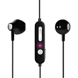 CASTI Logilink, wireless, standard, utilizare multimedia, MP3, smartphone, microfon pe fir, conectare prin Bluetooth 5.3, negru, "BT0056" — miniatură