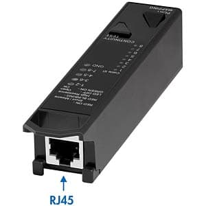 TESTER CABLU RETEA LOGILINK, 3-in-1 pt. cablu Cat.5e, Cat.6, Cat.6a, Cat.8.1, "WZ0076"
