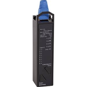 TESTER CABLU RETEA LOGILINK, 3-in-1 pt. cablu Cat.5e, Cat.6, Cat.6a, Cat.8.1, "WZ0076" — miniatură