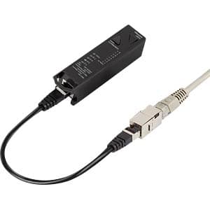 TESTER CABLU RETEA LOGILINK, 3-in-1 pt. cablu Cat.5e, Cat.6, Cat.6a, Cat.8.1, "WZ0076" — miniatură