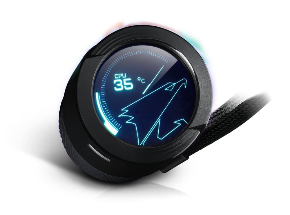 GigaByte AORUS WATERFORCE X 360 "AORUS WATERFORCE X 3" — miniatură