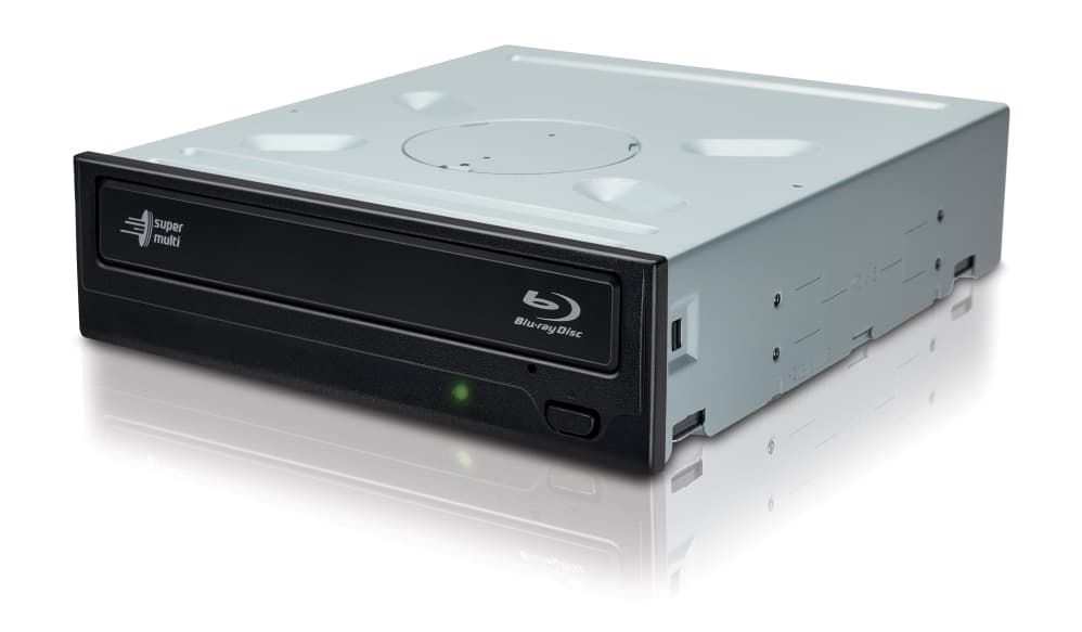 LG-Hitachi BH16NS55.AHLR10B Internal BD-RE HLDS BH16NS55 Super Multi Blue, SATA, Retail, negru "BH16NS55.AHLR10B" — miniatură