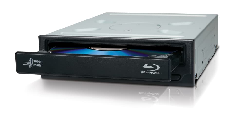 LG-Hitachi BH16NS55.AHLR10B Internal BD-RE HLDS BH16NS55 Super Multi Blue, SATA, Retail, negru "BH16NS55.AHLR10B" — miniatură