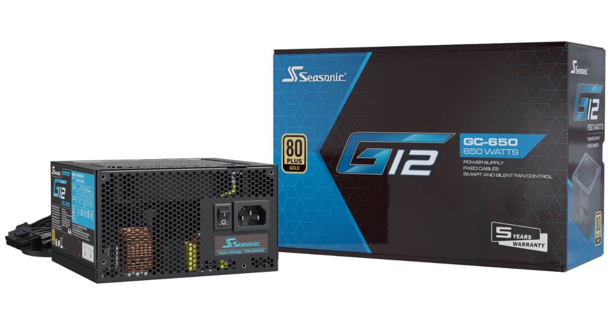 Sursa Seasonic G12-GC-650 650W ATX "G12-GC-650" — miniatură