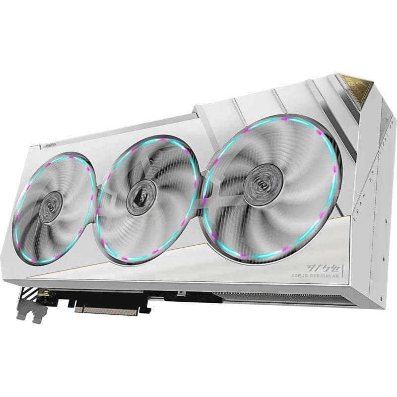 GB GF RTX4080 AORUS SUPER XTREME ICE 16G "GV-N408SAORUSX ICE-16GD" — miniatură