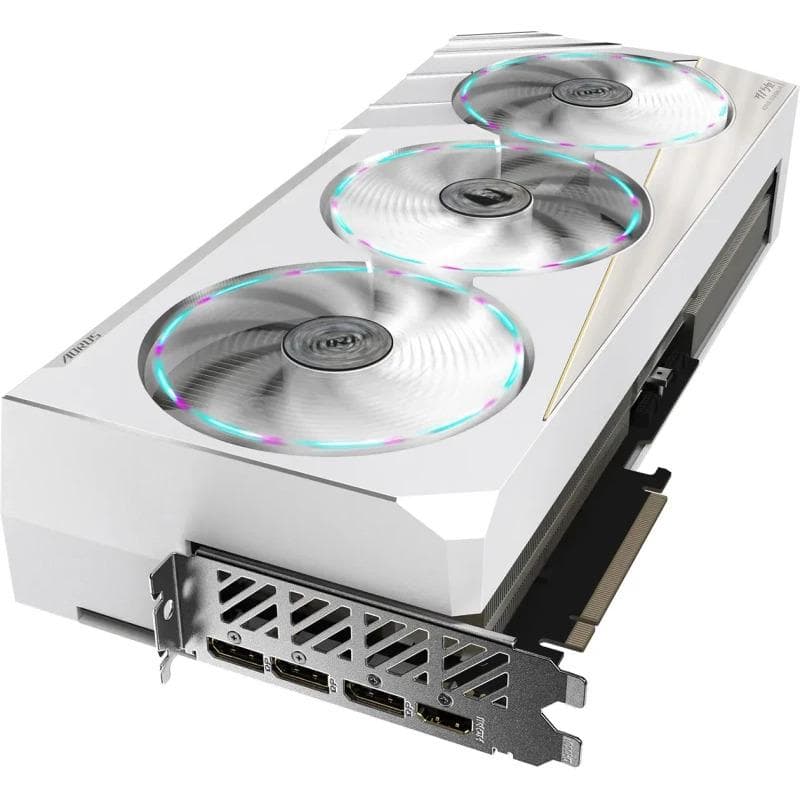 GB GF RTX4080 AORUS SUPER XTREME ICE 16G "GV-N408SAORUSX ICE-16GD" — miniatură