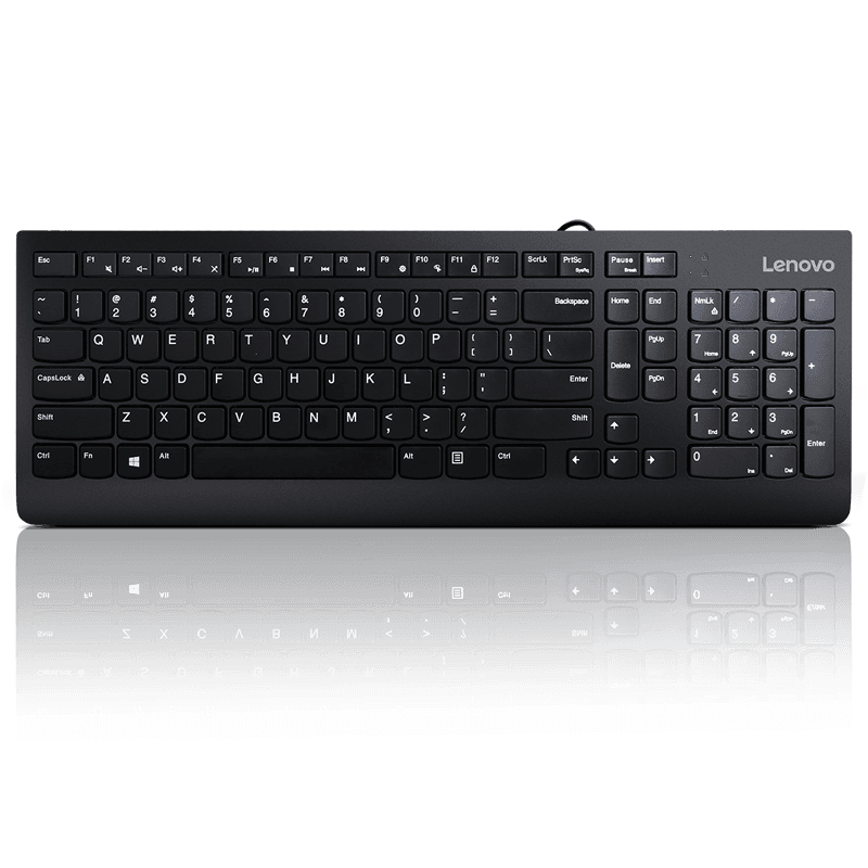 Lenovo 300 USB Combo Keyboard & Mouse "GX30M39606" — miniatură