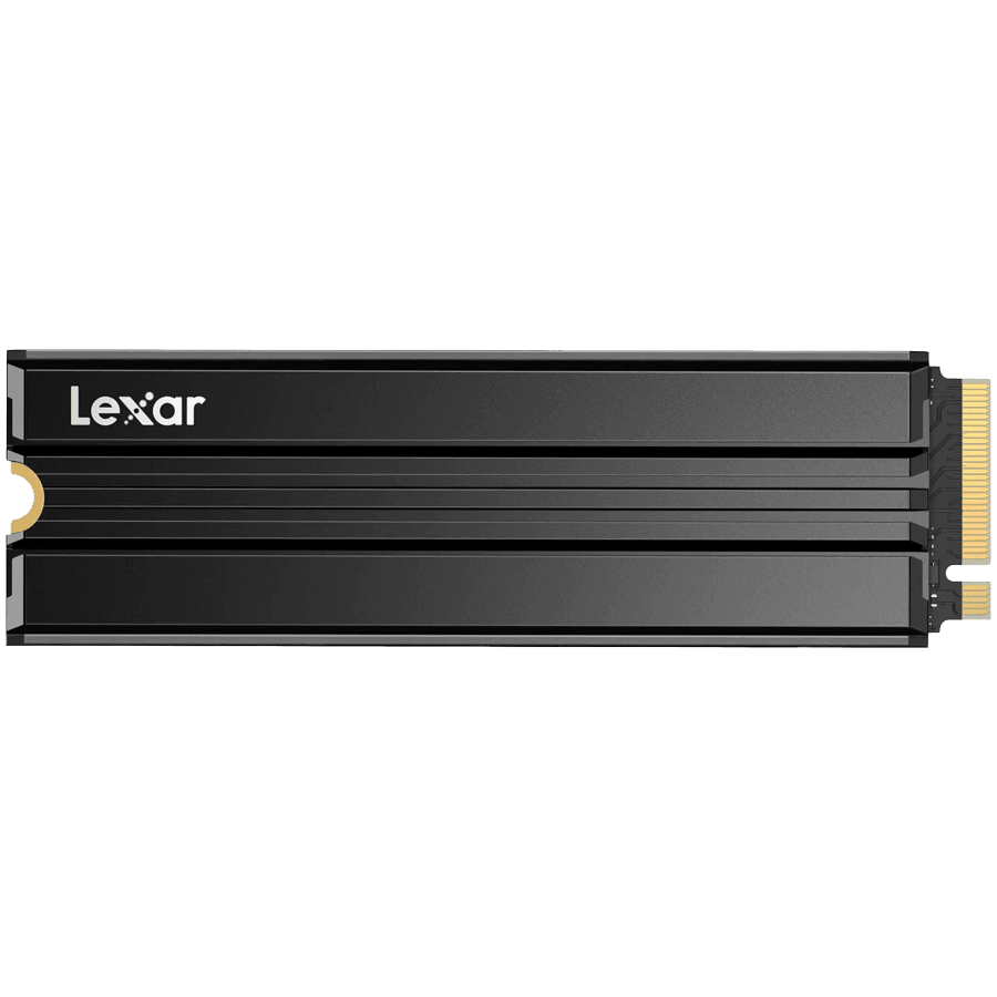 Lexar 4TB High Speed PCIe Gen 4X4 M.2 NVMe, up to 7400 MB/s read and 6500 MB/s write with Heatsink, EAN: 843367131518 "LNM790X004T-RN9NG"