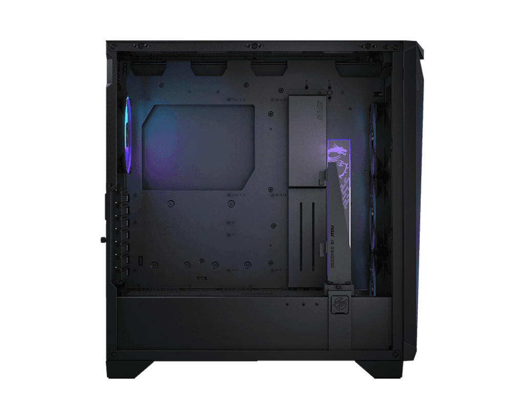 MSI MPG GUNGNIR 300R AIRFLOW Case EATX ATX mATX Mini-ITX SPCC Steel Tempered Glass with A-RGB fans "MPG GUNGNIR 300R AIRFLOW" — miniatură