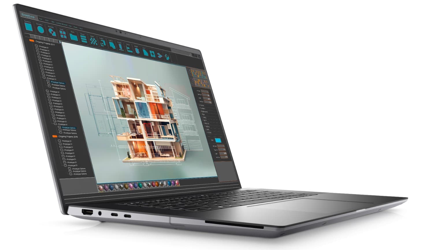 N PREC 5690 U7-155H 32G 1T W11 S "N001P5690EMEA_VP" (