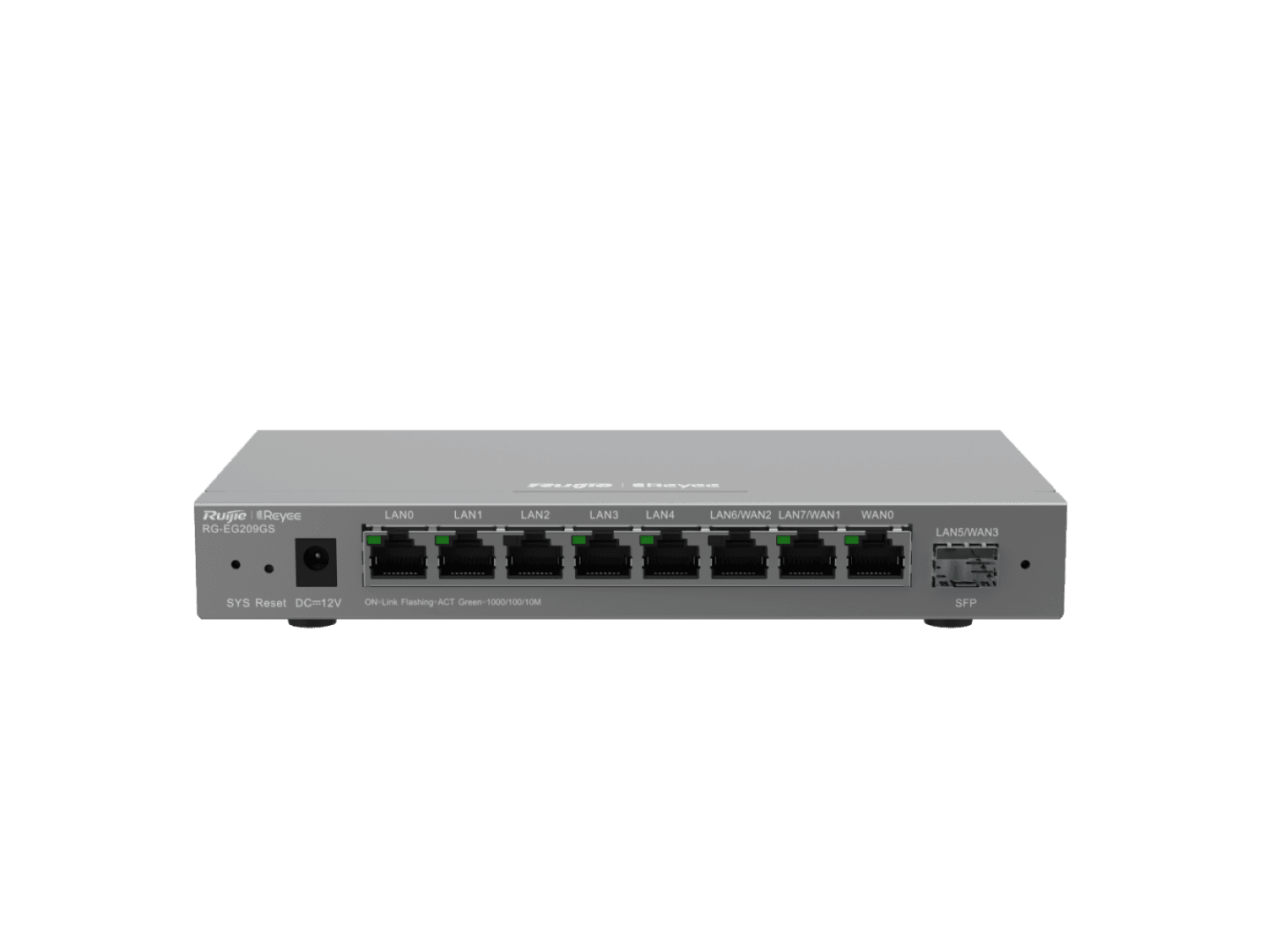 Router Reyee, RG-EG209GS, 9-Port GigabitCloud Management, 1SFP, 200 Users, 600Mbps "RG-EG209GS" — miniatură