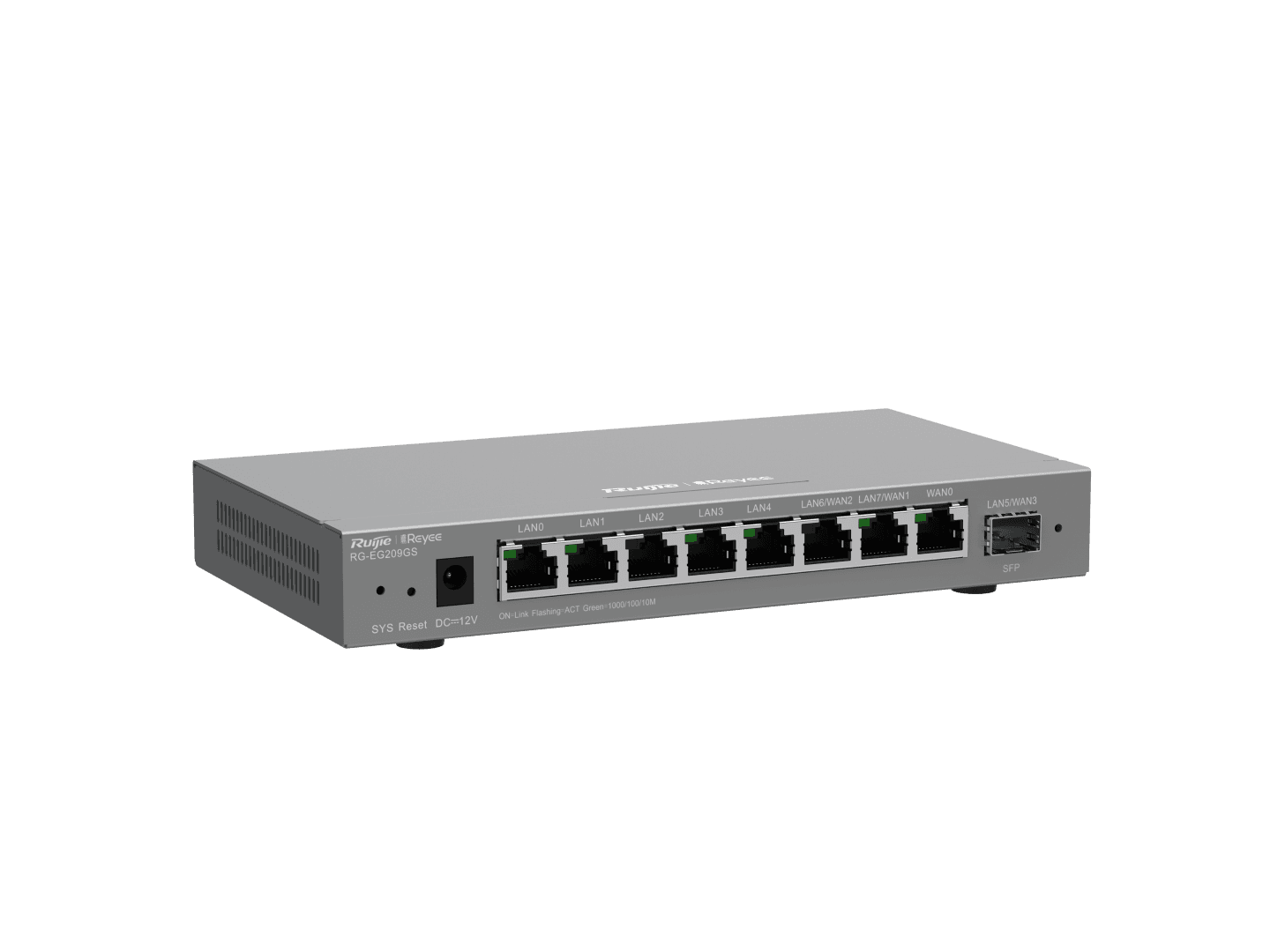 Router Reyee, RG-EG209GS, 9-Port GigabitCloud Management, 1SFP, 200 Users, 600Mbps "RG-EG209GS" — miniatură