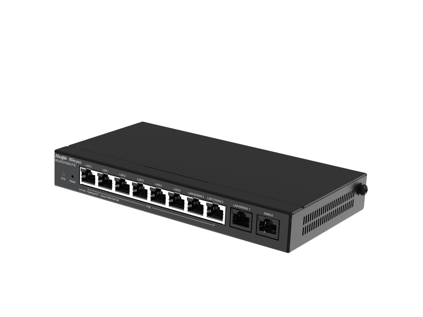 Router Reyee, RG-EG310GH-P-E, 10x10/100/1000 BaseRAM 512 MB "RG-EG310GH-P-E" — miniatură