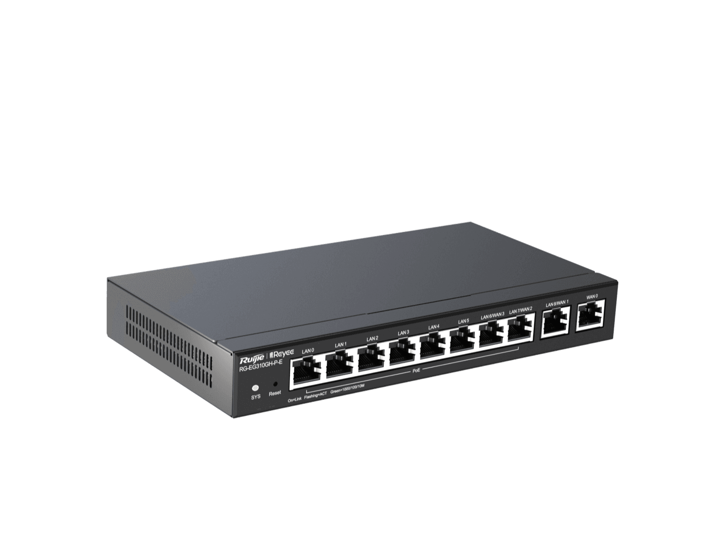 Router Reyee, RG-EG310GH-P-E, 10x10/100/1000 BaseRAM 512 MB "RG-EG310GH-P-E" — miniatură